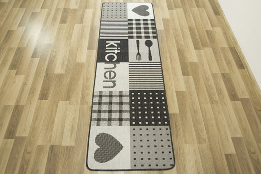 Antypoślizgowy Dywan Kuchenny Flex 19053/08 grey Kitchen