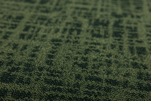 Dywan Pętelkowy Traffic 45 Butelkowa Zieleń Kratka Melanż