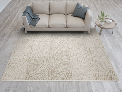 Dywan Dwustronny Sznurkowy Brussels 205729/10820 jute Jasny Beż Krem Drewno Outdoor