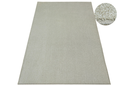 Wykładzina Domingo 172 Beż Krem Kaszmir melanż na filcu szerokość 4 m