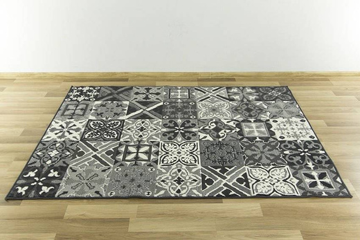 Dywan LUNA 503754/89922 d.grey patchwork