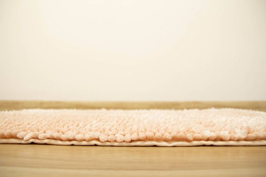 Antypoślizgowy Dywanik Łazienkowy Shiny Chenille Róż