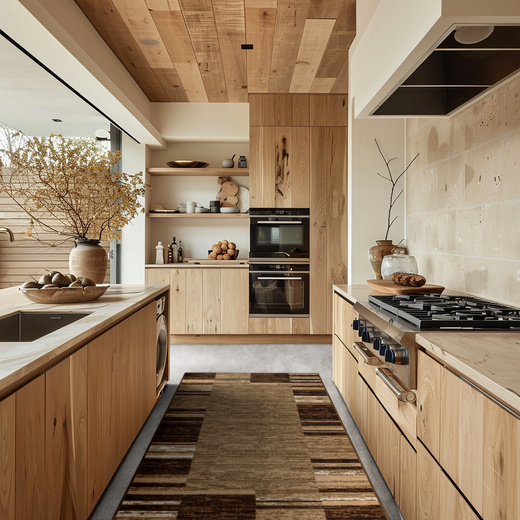 Antypoślizgowy Dywan Adagio 04 Beż Paski