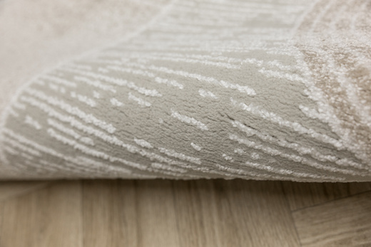 Dywan Matara N745A white/l.beige Beż Krem Kaszmir Geometria Półkola