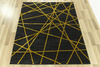 Dywan FESTIVAL 2731A yellow/black