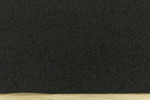 Wykładzina star bez filcu 77 czarny szerokość 4 m