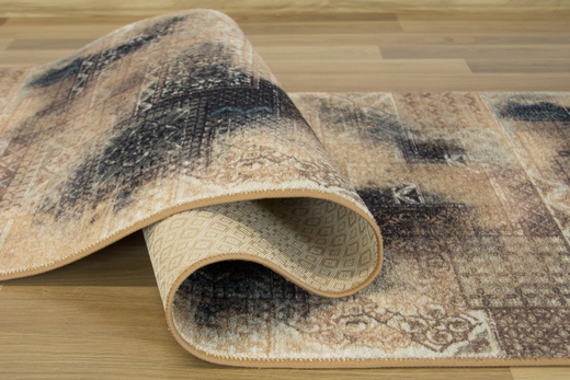 Chodnik Patchwork HD Beż szerokość 67 cm