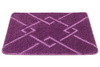 Dywanik Łazienkowy Antypoślizgowy Moreno Violet Fioletowy Romby