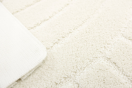 Dywanik Łazienkowy Antypoślizgowy Sash Krem Pasy