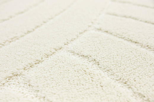 Dywanik Łazienkowy Antypoślizgowy Sash Krem Pasy