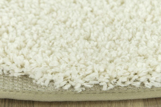 Okrągły Dywan Shaggy Smile 15545/653 kremowy