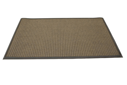 Antypoślizgowa Wycieraczka Duo Kwadrat Brąz