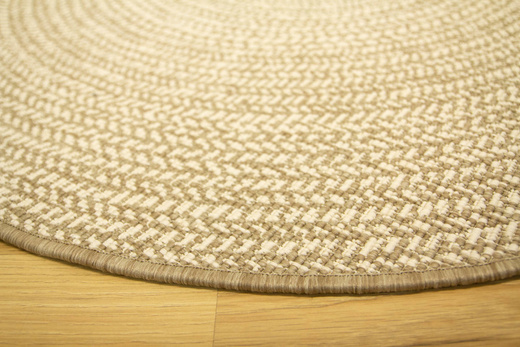 Okrągły Dwustronny Dywan Sznurkowy Brussels 205580/10610 linen Outdoor
