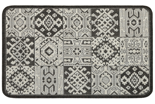 Antypoślizgowy Dywan FLEX 19636/91 Brąz Beż Patchwork