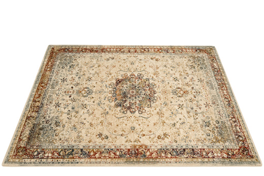 Wełniany Dywan Dywilan Omega Kordoba Koniak Ornament