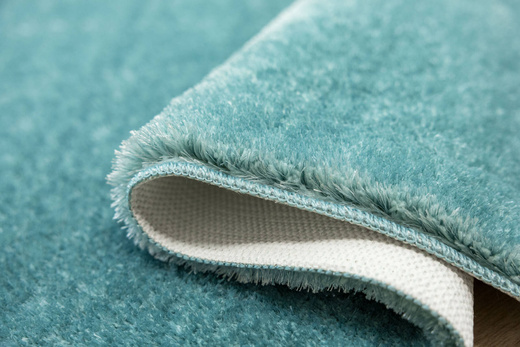 Dywanik Łazienkowy Antypoślizgowy Malmo Niebieski Turkus