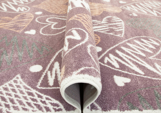 Dywan Dziecięcy Lima 9392A lila/rose