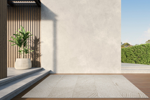 Dywan Dwustronny Sznurkowy Brussels 205729/10820 jute Jasny Beż Krem Drewno Outdoor