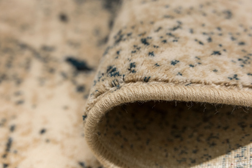 Wełniany Dywan Isfahan Clario Krem Marmur Terrazzo Beż