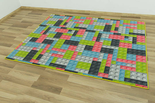 Dywan Klocki pastele