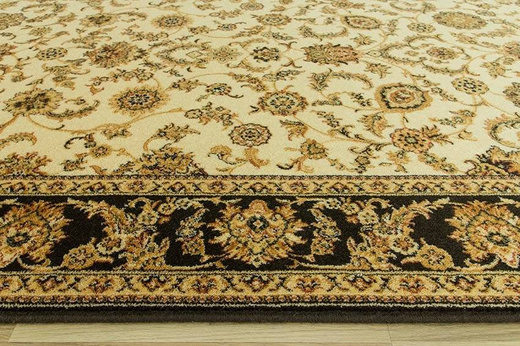 Wełniany Dywan Agnella Isfahan Anafi Krem