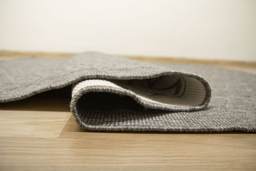 Dywan Dwustronny Sznurkowy Brussels 205855/10010 Silver Szary Krem Cegiełki Jodełka Outdoor