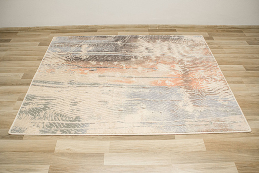 Dywan Wełniany Isfahan Ornan Morski Linie Abstrakcja