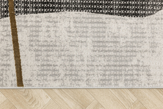 Dywan Verano H555A cream/antrasit Krem Szary Złoty
