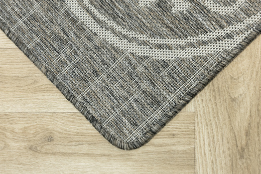 Antypoślizgowy Dywan FLEX 1907/P91 Brąz Szary Coffee