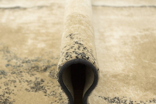 Wełniany Dywan Isfahan Tolve Ciemny Beż Skała