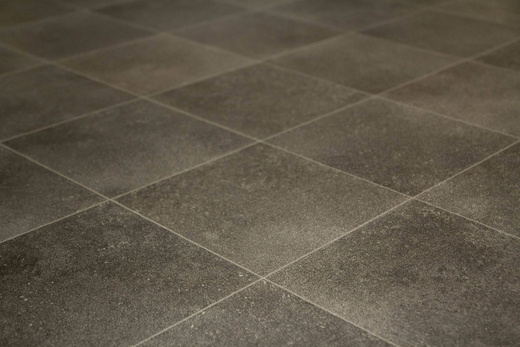 Wykładzina PCV Atlantic Toulouse 009 Antracyt Srebrny Romby szerokość 1,5 m