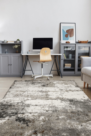 Dywan Ponte N840A l.grey/d.grey Szary Brąz Beton