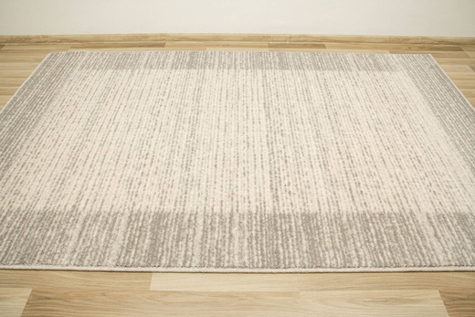 Wełniany Dywan Isfahan-M Cyryna Popielaty Ramka