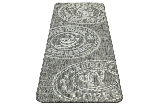 Antypoślizgowy Dywan FLEX 1907/P91 Brąz Szary Coffee