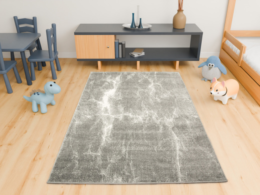 Dywan Lima 9553B l.grey/cream Szary Krem Marmur Kamień