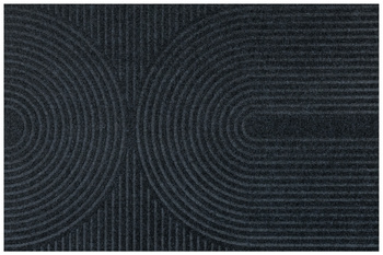 Wycieraczka Antypoślizgowa Tłoczona T-025 Grafit Półkola