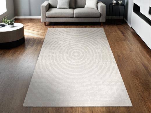 Dywan Sznurkowy Haga 04787A vizon/cream Beż Krem Okręgi Outdoor