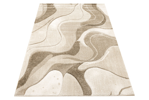 Dywan Kandy N415A l.beige/white Beż Brąz Fle Fryz