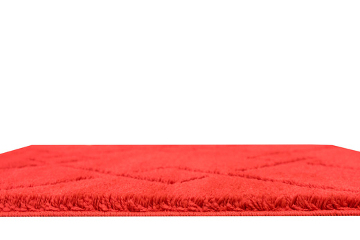 Dywanik Łazienkowy Antypoślizgowy Moreno Red Czerwony Romby