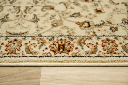 Chodnik Super Rose D373A cream/cream Krem Beż Ornament szerokość 80 cm