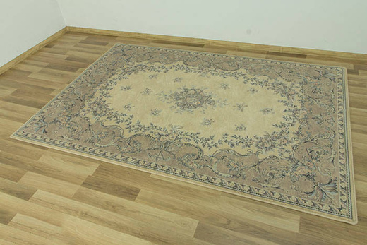 Wełniany Dywan Agnella Isfahan Dafne Alabastrowy