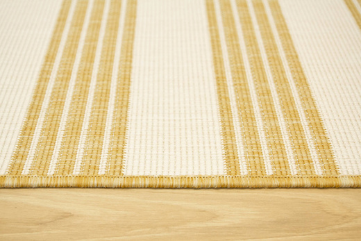 Dywan Dwustronny Sznurkowy Brussels 205617/10710 ochre musztardowy Outdoor