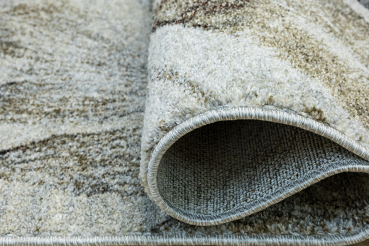 Dywan Ponte N852A l.grey/cream Brąz Szary Listki