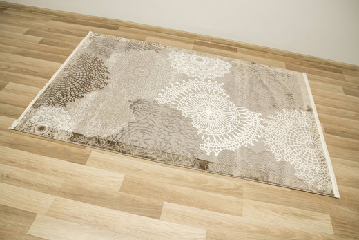 Dywan Oriental 4475 grey/vizon Beż Krem Rozety