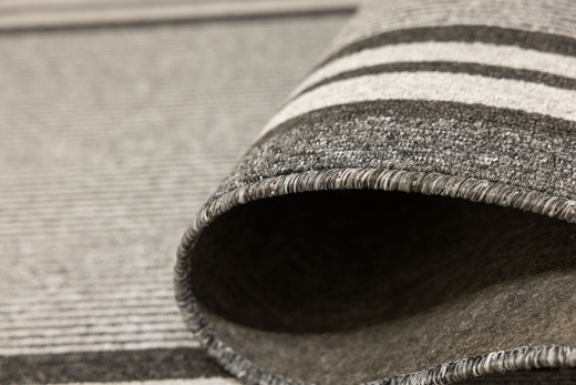 Chodnik Colorado 5428 Szary Antracyt Pasy szerokość 67 cm