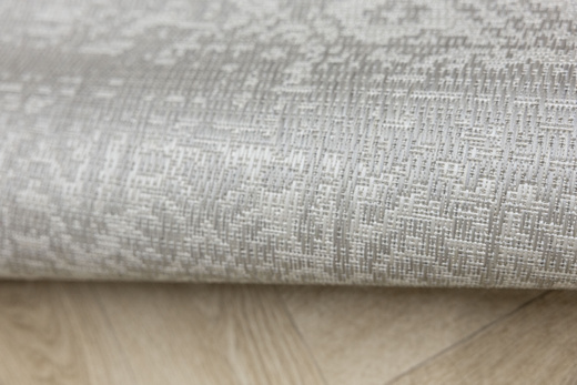 Dywan Sznurkowy Haga 04196A cream/l.grey Szary Krem Ornament Romby Outdoor