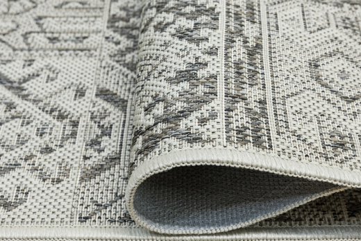 Antypoślizgowy Dywan FLEX 19636/P19 Kem Beż Patchwork