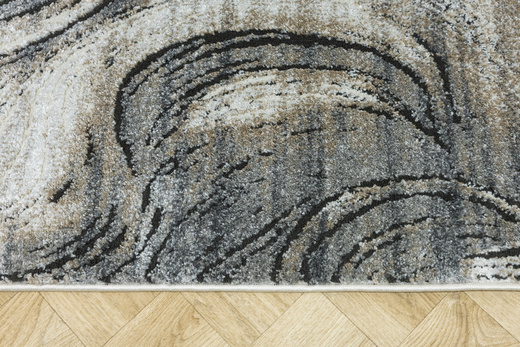 Chodnik Matara P176A m.grey/sp.antra Szary Fale szerokość 70 cm