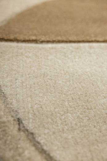 Dywan Amelia A472A cream/beige Beżowy Brązowy Półkola Marmur Drugi Gatunek