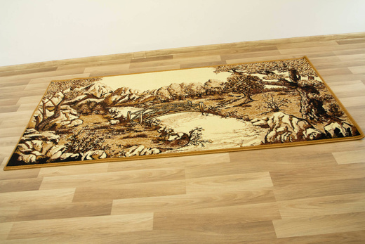 Makata Dywan mostek beż